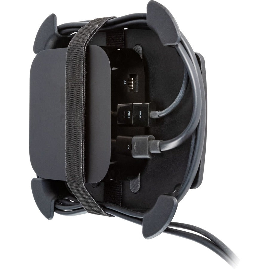 Allsop Cable Organizer Wrap Caddy - Cable Organizer - Black - 1" Length - 1 Each