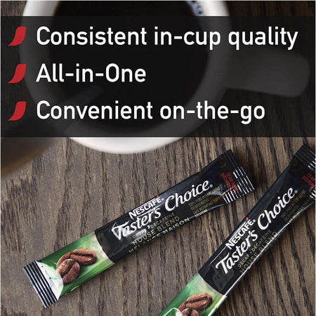 Nescafe Taster’s Choice House Blend Decaf Coffee - Light/Medium - 0.1 oz - 80 Pack
