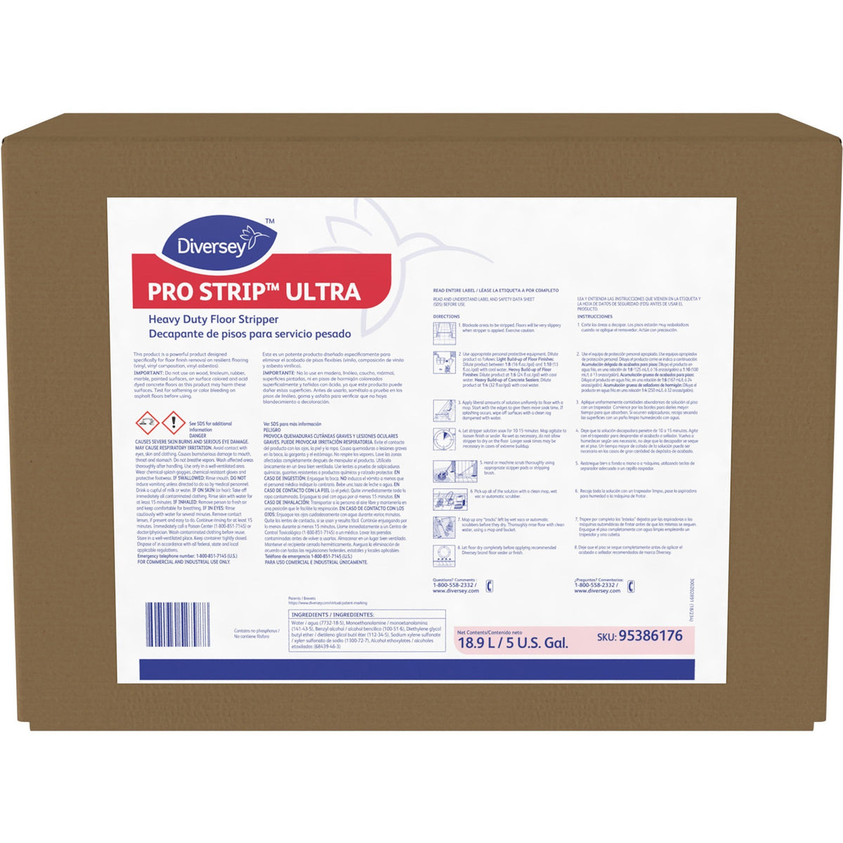 Diversey Pro Strip ULTRA Heavy Duty Stripper - 2000