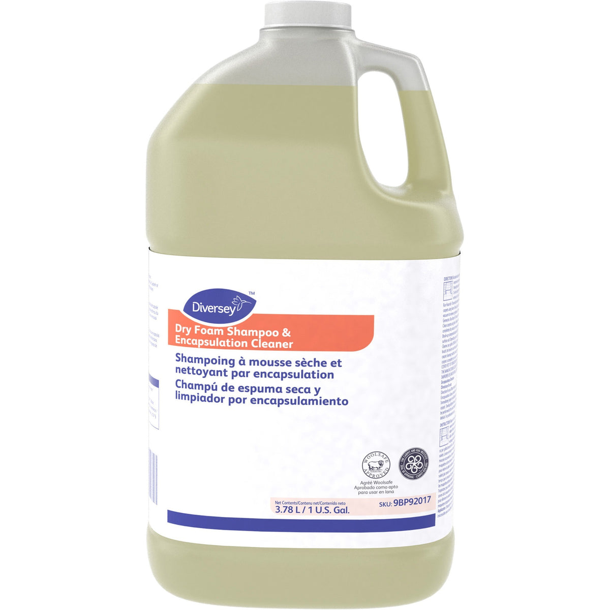 Diversey Dry Foam Shampoo & Cleaner - 2000