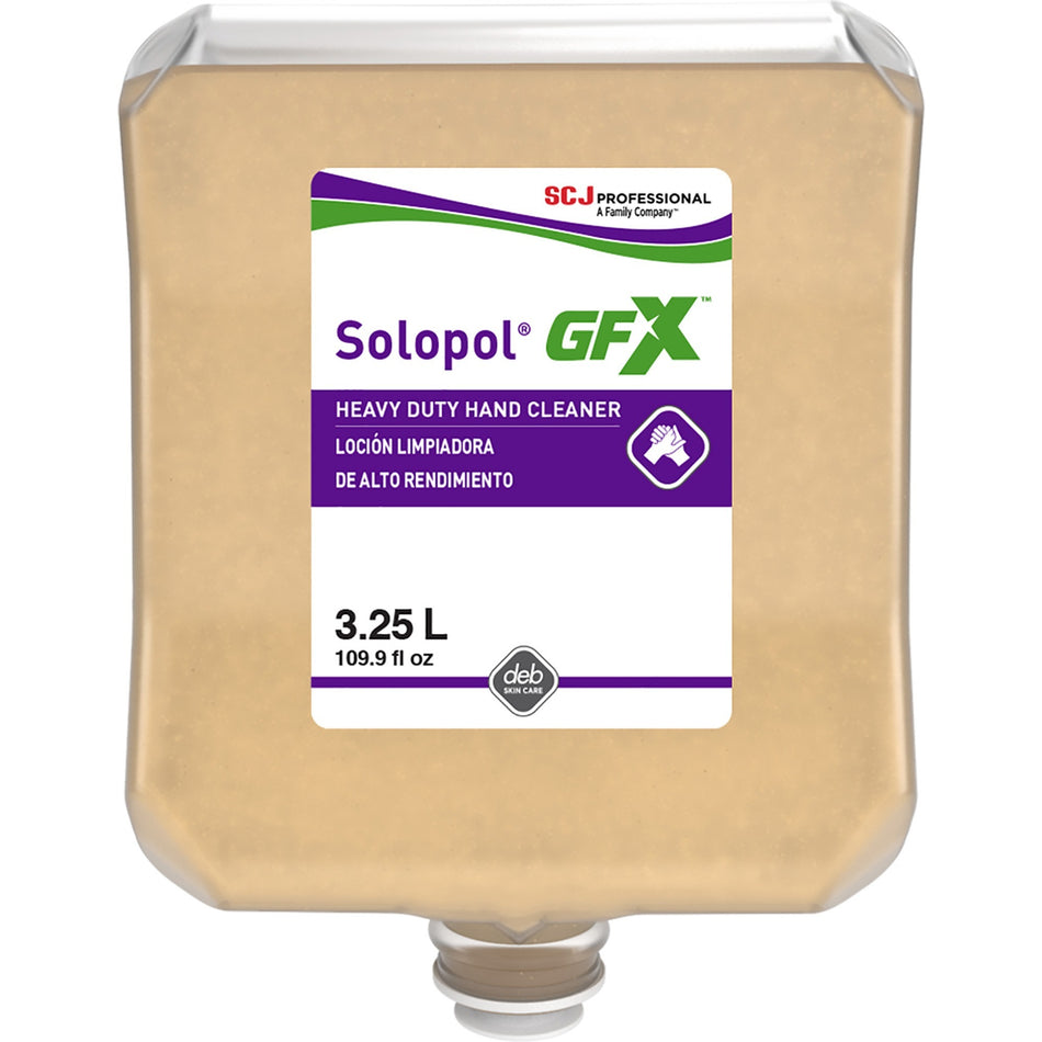 SC Johnson Grease Remover Foaming Hand Cleaner - 3.43 quart - Grease Remover, Soil Remover - Hand - Yellow - Heavy Duty, Non-abrasive, Non-clog, Bio-based - 2 / Carton