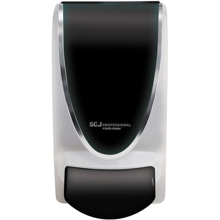 SC Johnson Manual Soap Dispenser - Manual - 1.06 quart Capacity - Durable, Antimicrobial, Anti-bacterial - Black - 1 Each