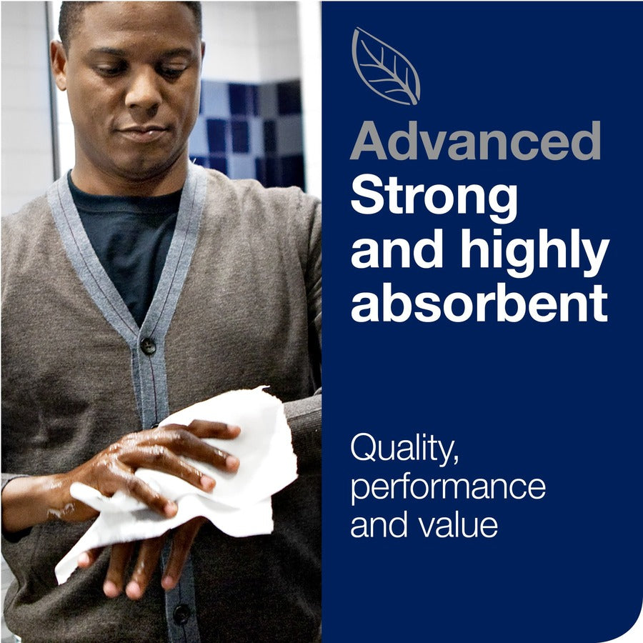 TORK Hand Roll Towel - 2 Ply - 7.75" Width x 525 ft Length - White - 6 / Carton