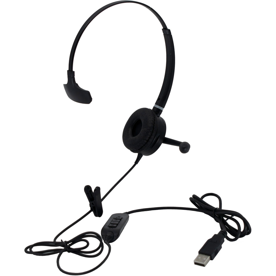 Spracht Headset - Mono - USB - Wired - Monaural - Noise Canceling