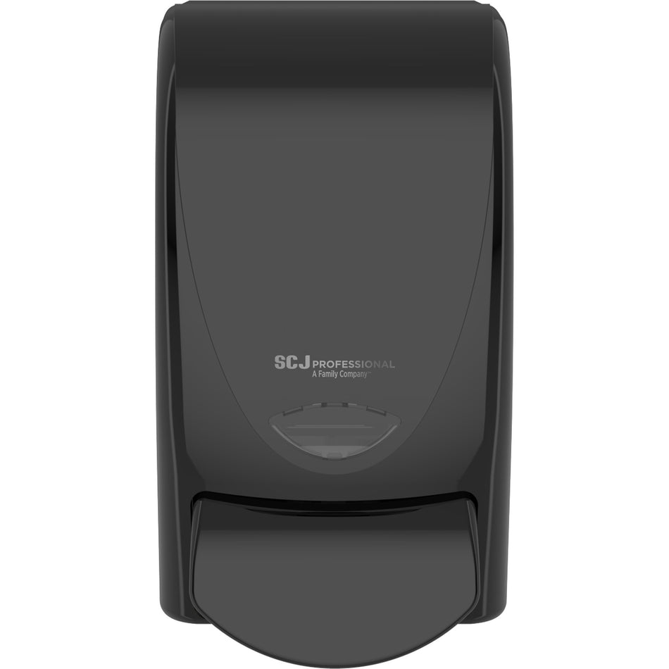 SC Johnson Proline Curve Manual Dispenser - Manual - 1.06 quart Capacity - Durable, Antimicrobial, Anti-bacterial - Black - 1 Each