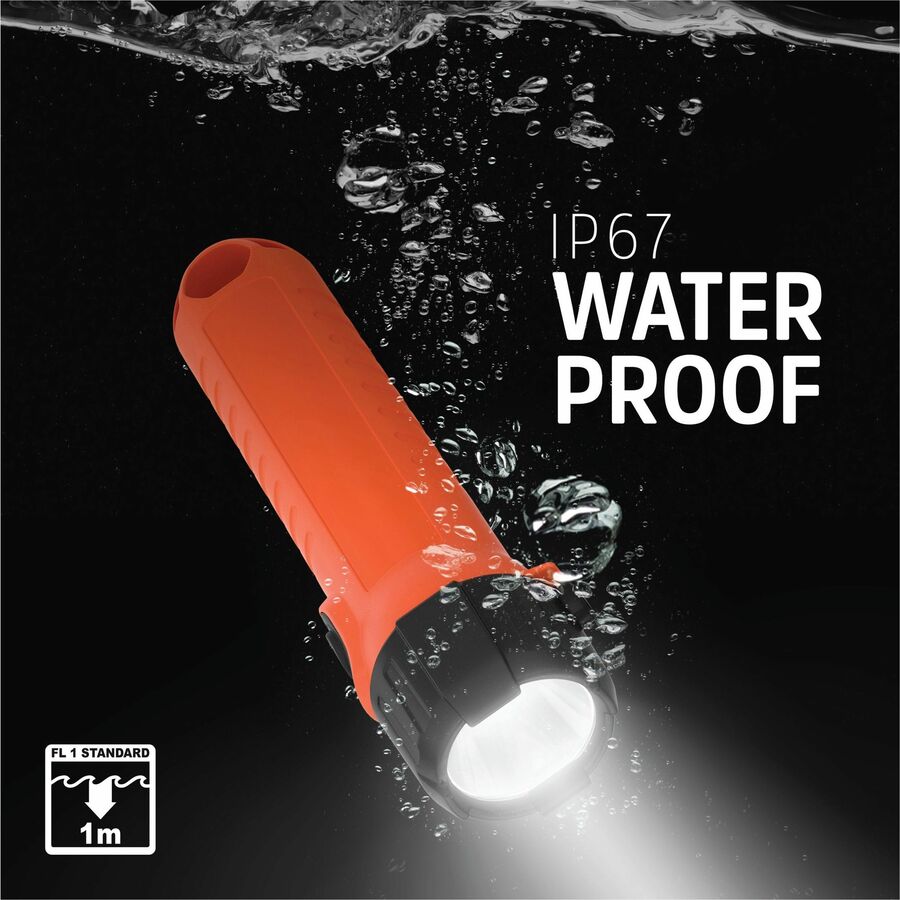 Energizer Intrinsically Safe Emergency Light: LED, Drop Resistant, Water Proof