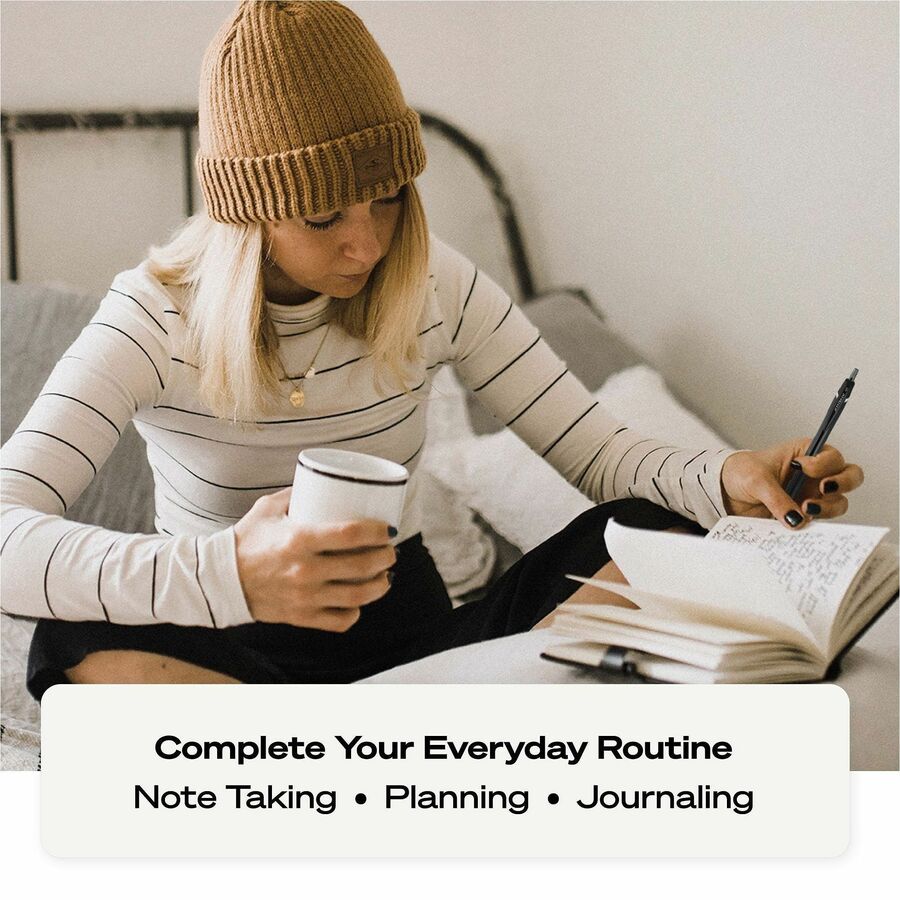 uniball&#8482; Jetstream Elements Ballpoint Pen - 1 mm Medium Pen Point - Black Ink - Gel-based - 1 Dozen