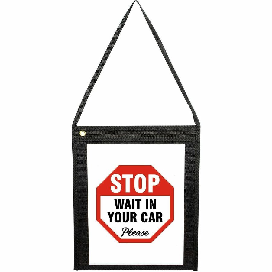 C-Line Fabric Hanging Strap Shop Ticket Holders - Alternate-Image2
