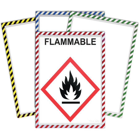 C-Line Magnetic Shop Ticket Holder - 9" Height x 6" Width - Assorted - 16 / Box