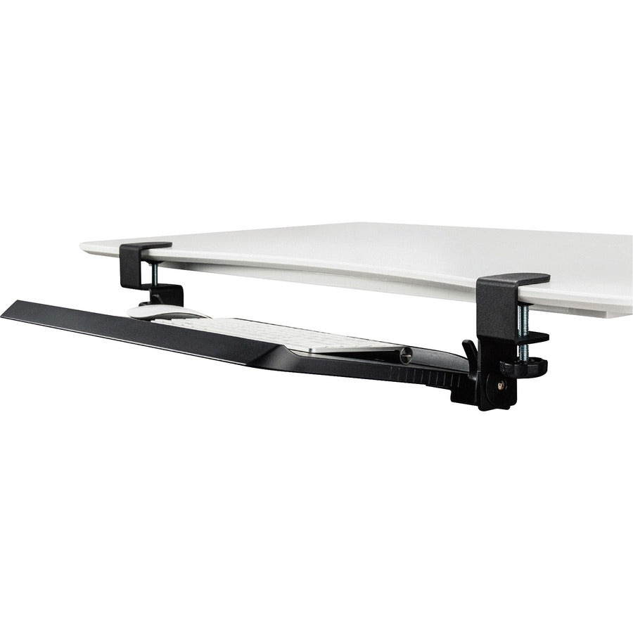 Kantek Clamp Mounted Tilting Keyboard Tray - Right