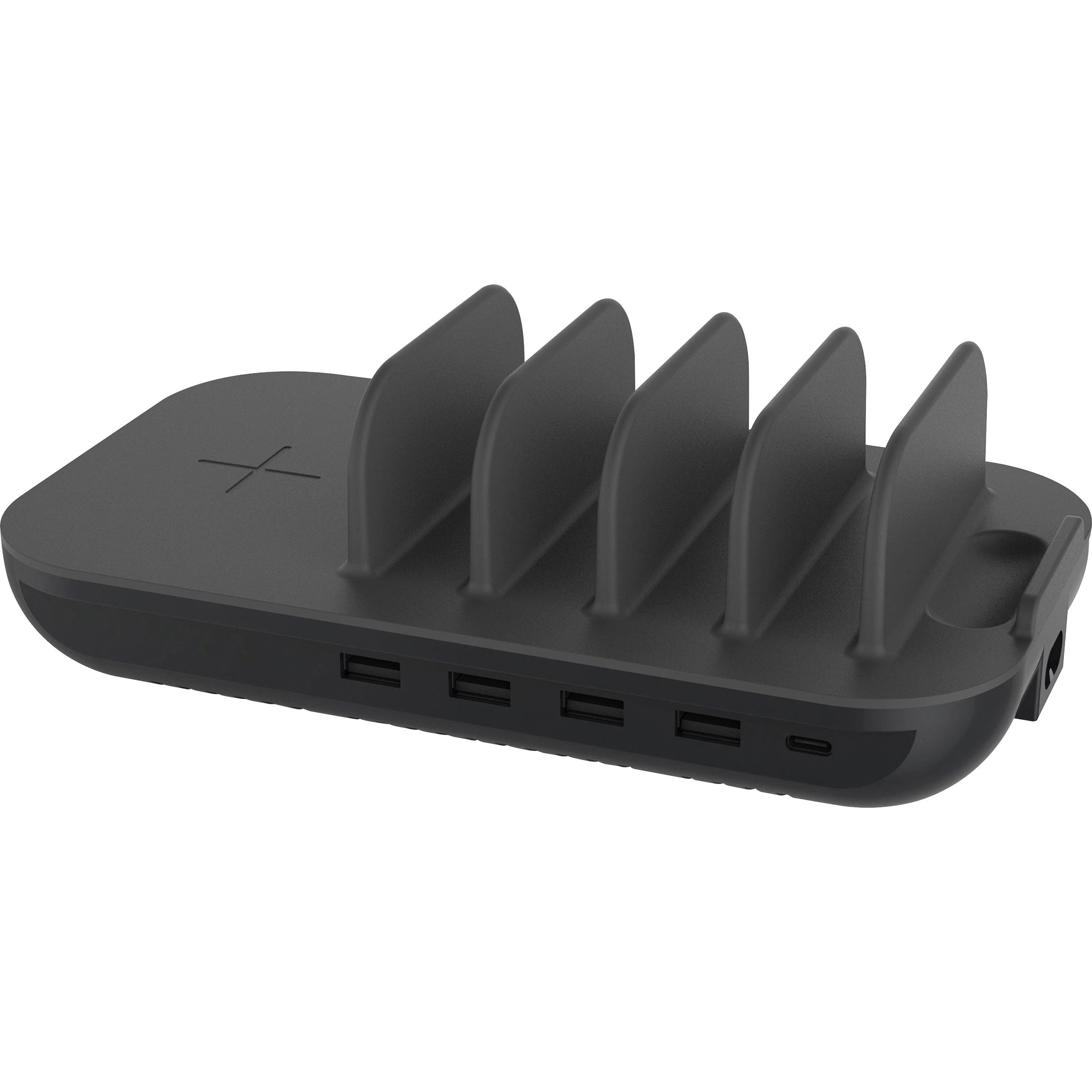 Kantek Charging Station/Wireless Charging Pad - Input connectors: USB - 1 Each