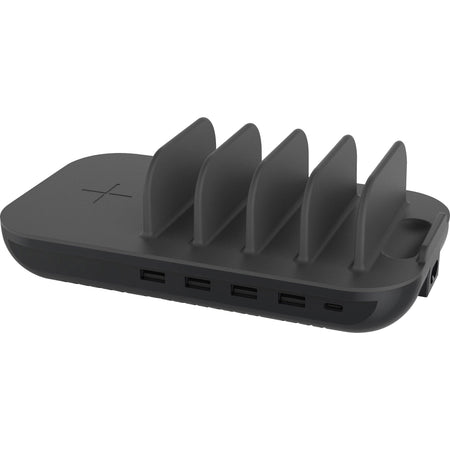 Kantek Charging Station/Wireless Charging Pad - Input connectors: USB - 1 Each