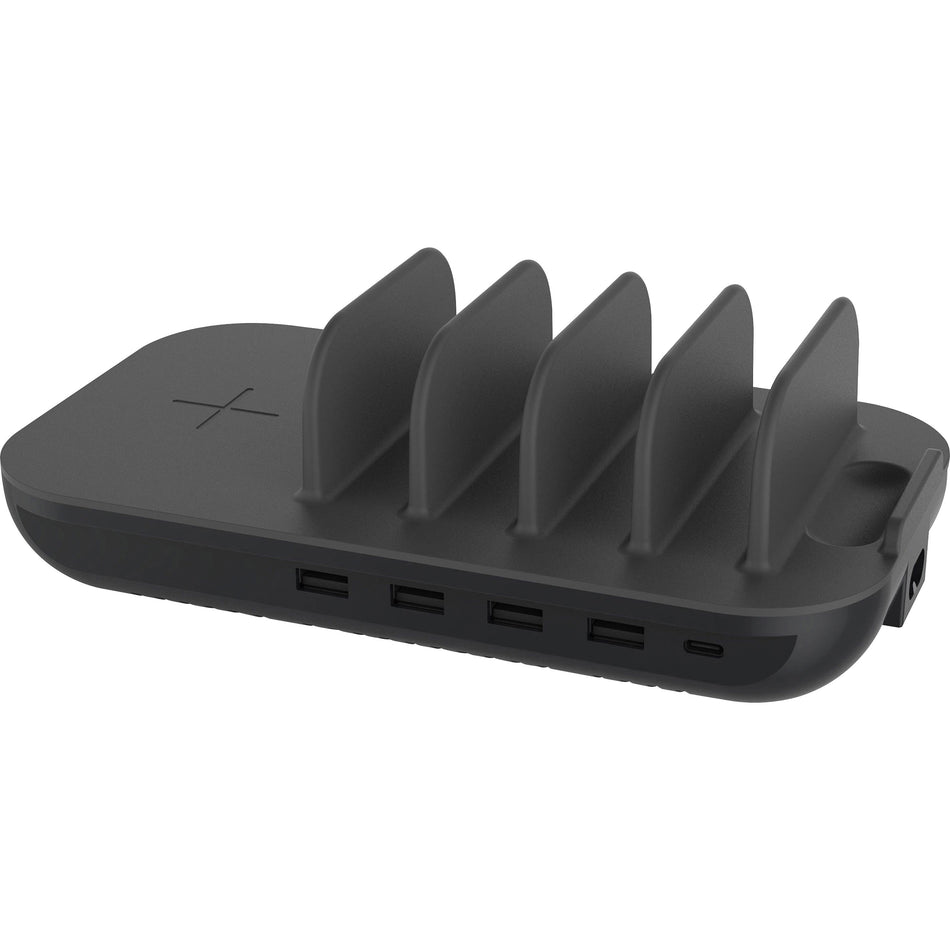 Kantek Charging Station/Wireless Charging Pad - Input connectors: USB - 1 Each