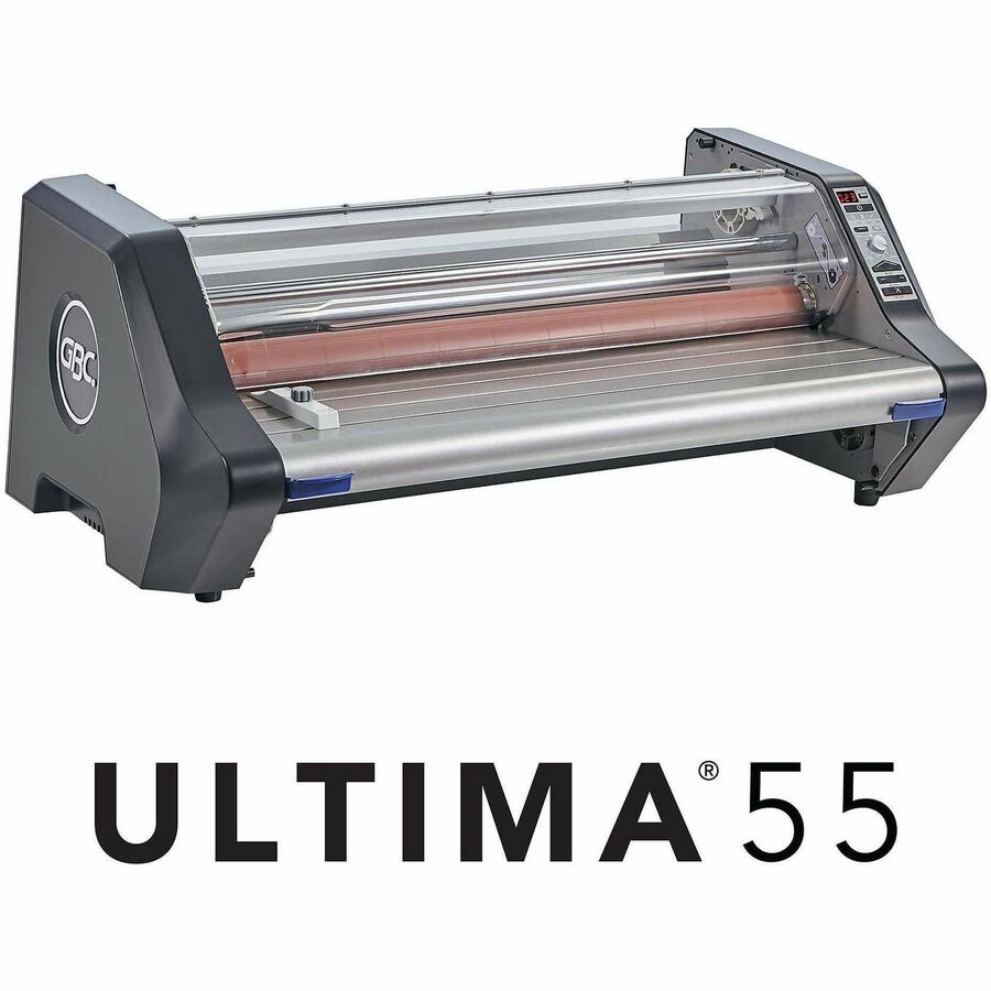 GBC Ultima 55 Thermal Roll EZ Load Laminator - Roll - 27" Lamination Width - 1" Core Diameter - 14" Height x 35" Width x 21" Depth