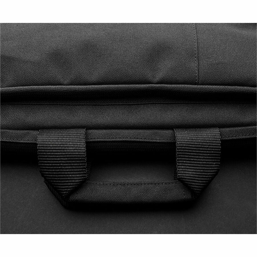 Solo Carrying Case for 11.6" Chromebook, Notebook - Black - Drop Resistant, Bacterial Resistant, Water Resistant - Fabric Body - Handle - 1 Each
