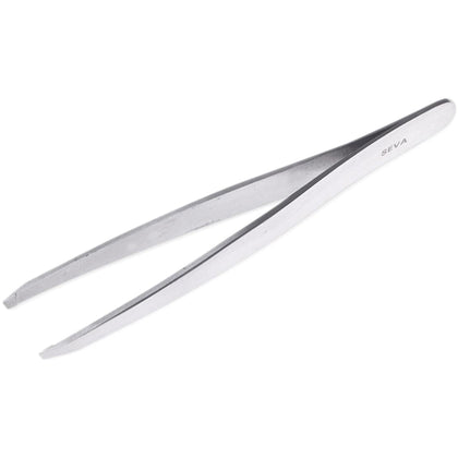 Medline Eyebrow Tweezers: Durable Latex-free Stainless Steel - 12/Carton - Personal Hygiene Supplies