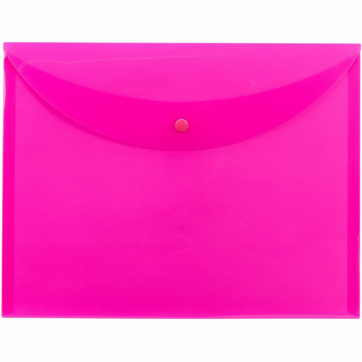 Smead Letter Filing Envelope - 8 1/2" x 11" - Pink - 10 / Box