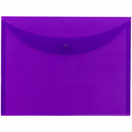 Smead Letter Filing Envelope - 8 1/2" x 11" - Purple - 10 / Box