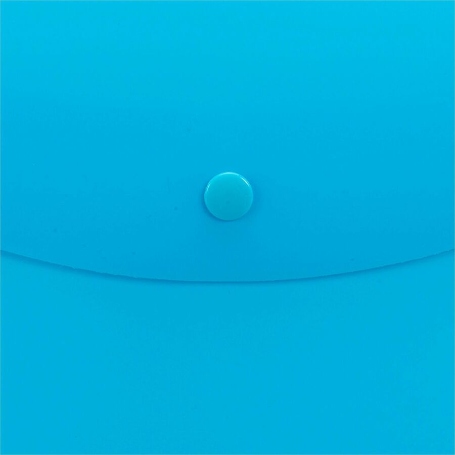 Smead Letter Filing Envelope - 8 1/2" x 11" - Teal - 10 / Box