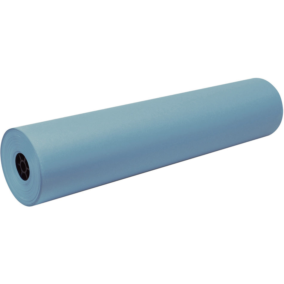 Tru-Ray Construction Paper Art Roll - Art Project, Mural, Banner - 36" Width x 500 ft Length - Sky Blue - Sulphite - 1 Roll
