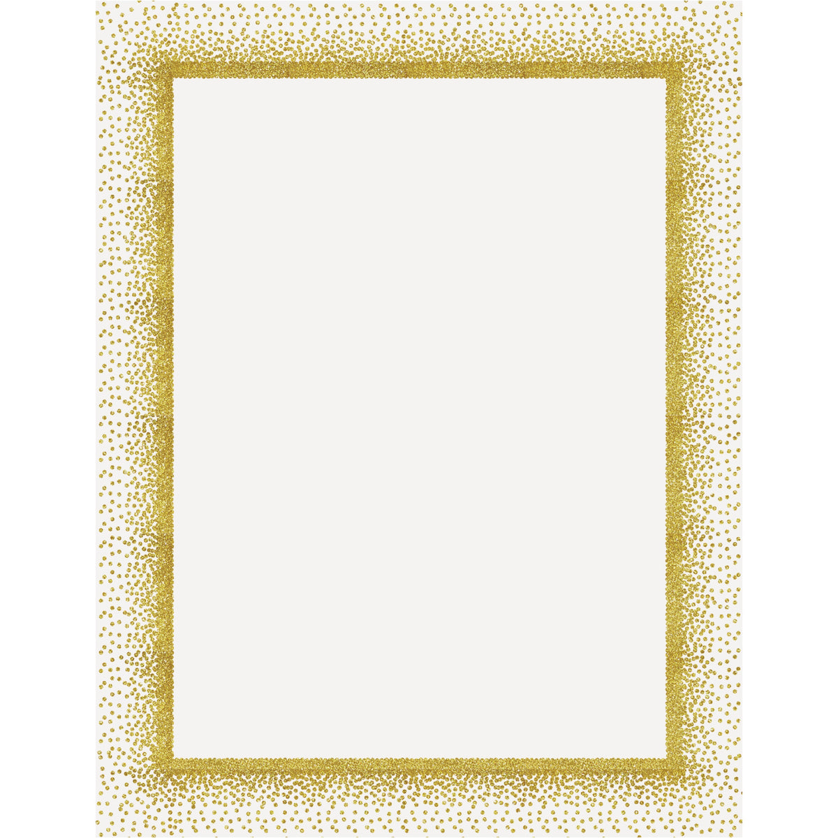 Geographics Confetti Gold Design Poster Board - Fun and Learning, Project, Sign, Display, Art - 28" Height x 22" Width - Yellow - 25 / Carton