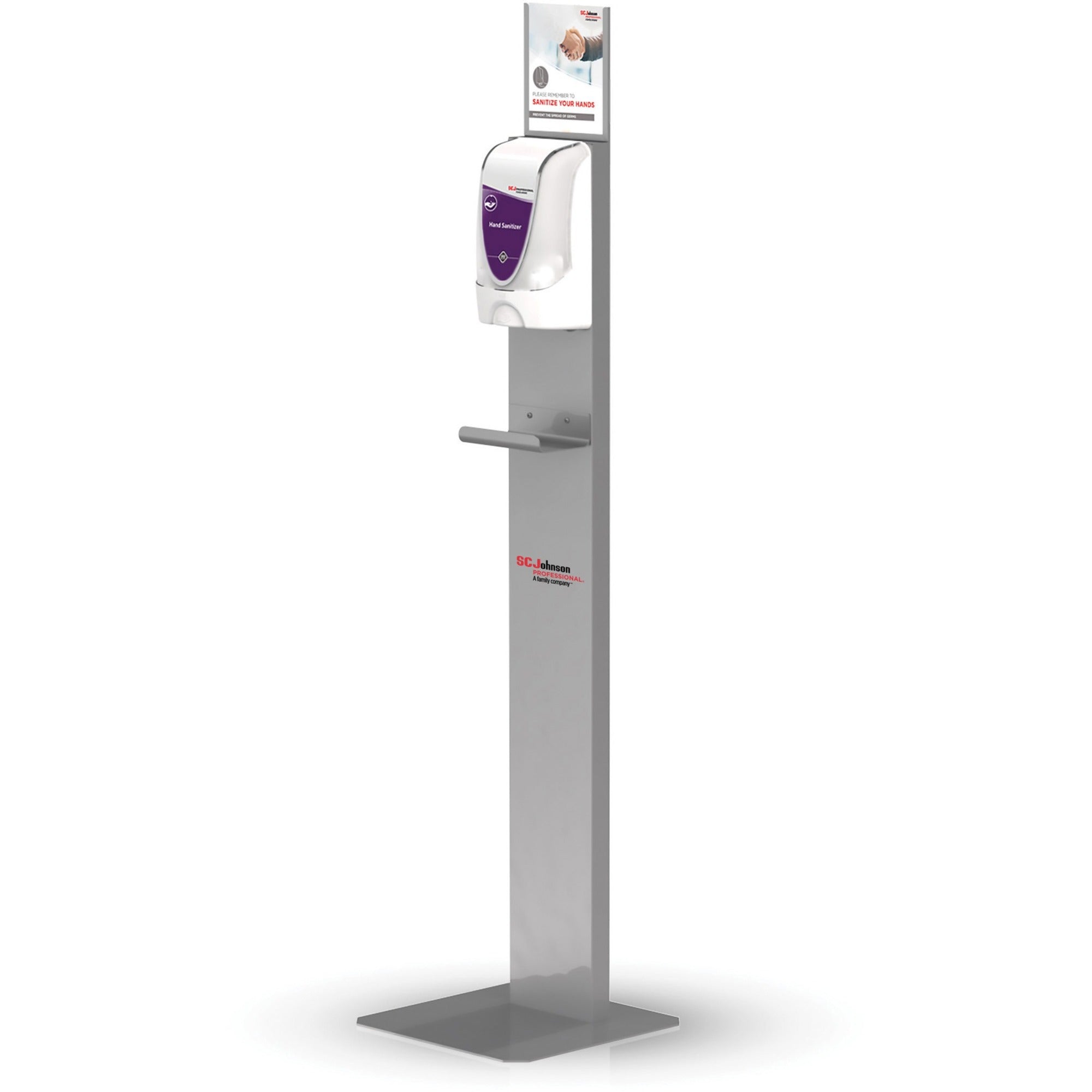 SC Johnson Touch-free Hand Hygiene Dispenser Stand - Automatic & Durable - Skin Care Dispensers Refills