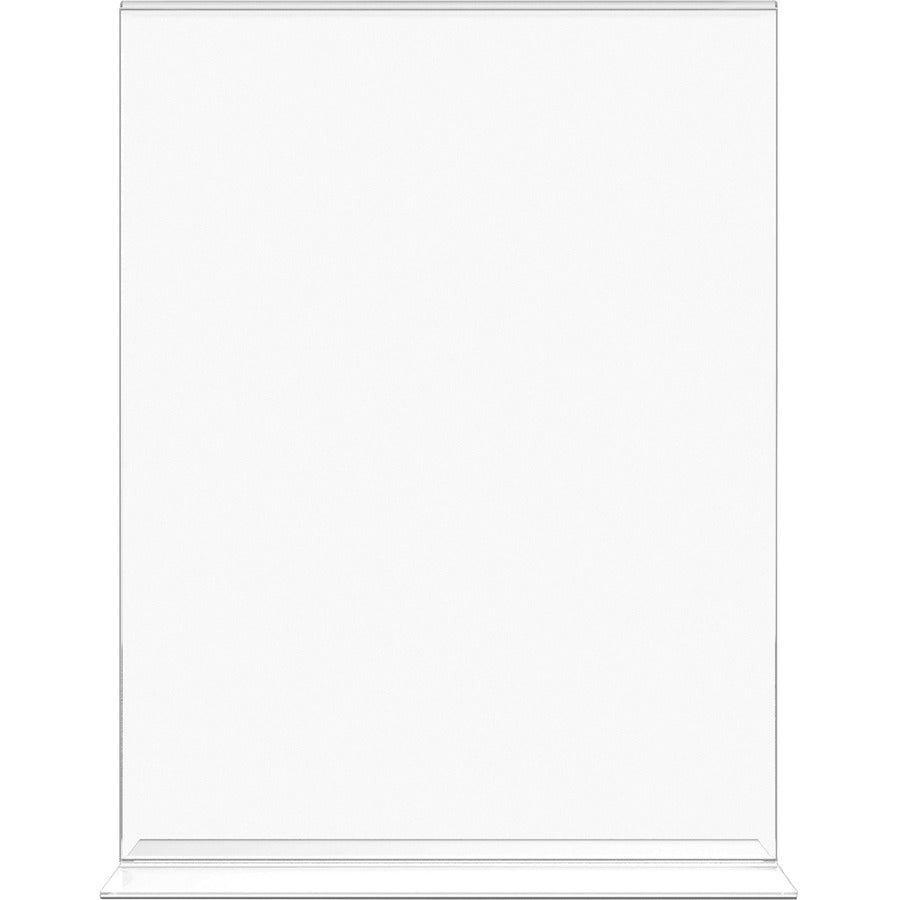 Lorell T-base Standing Sign Holders - Front