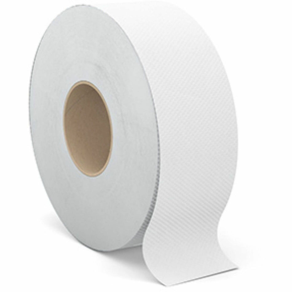 Cascades PRO Select Jumbo Toilet Paper - 2 Ply - 3.30" Width x 1000 ft Length - White - Fiber - 12 / Carton