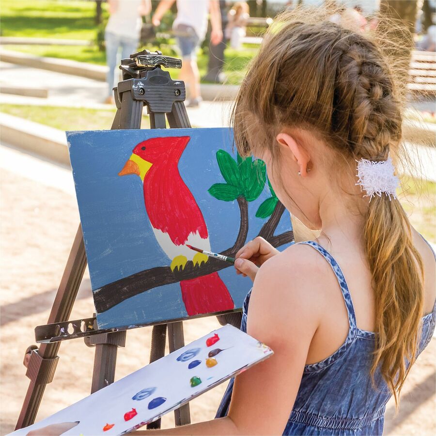 Prang Canvas Panels - Painting, Art - 3 Piece(s) - 9" Width x 12" Length - White - Acrylic - 3 / Pack