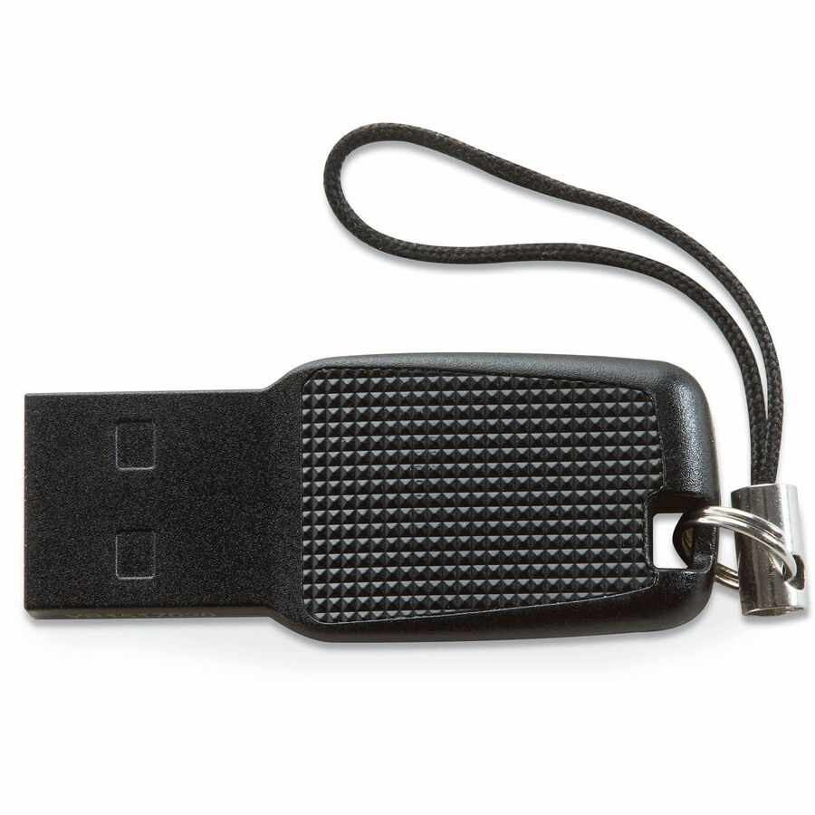Verbatim 16GB Ergo USB Flash Drive - Black - 16 GB - USB 2.0 - Black - Lifetime Warranty - 1 Each