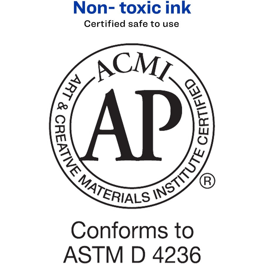 Avery®Desk-Style Highlighters Value Pack - Chisel Marker Point - Fluorescent Yellow Ink - Water Based - 200 / Carton