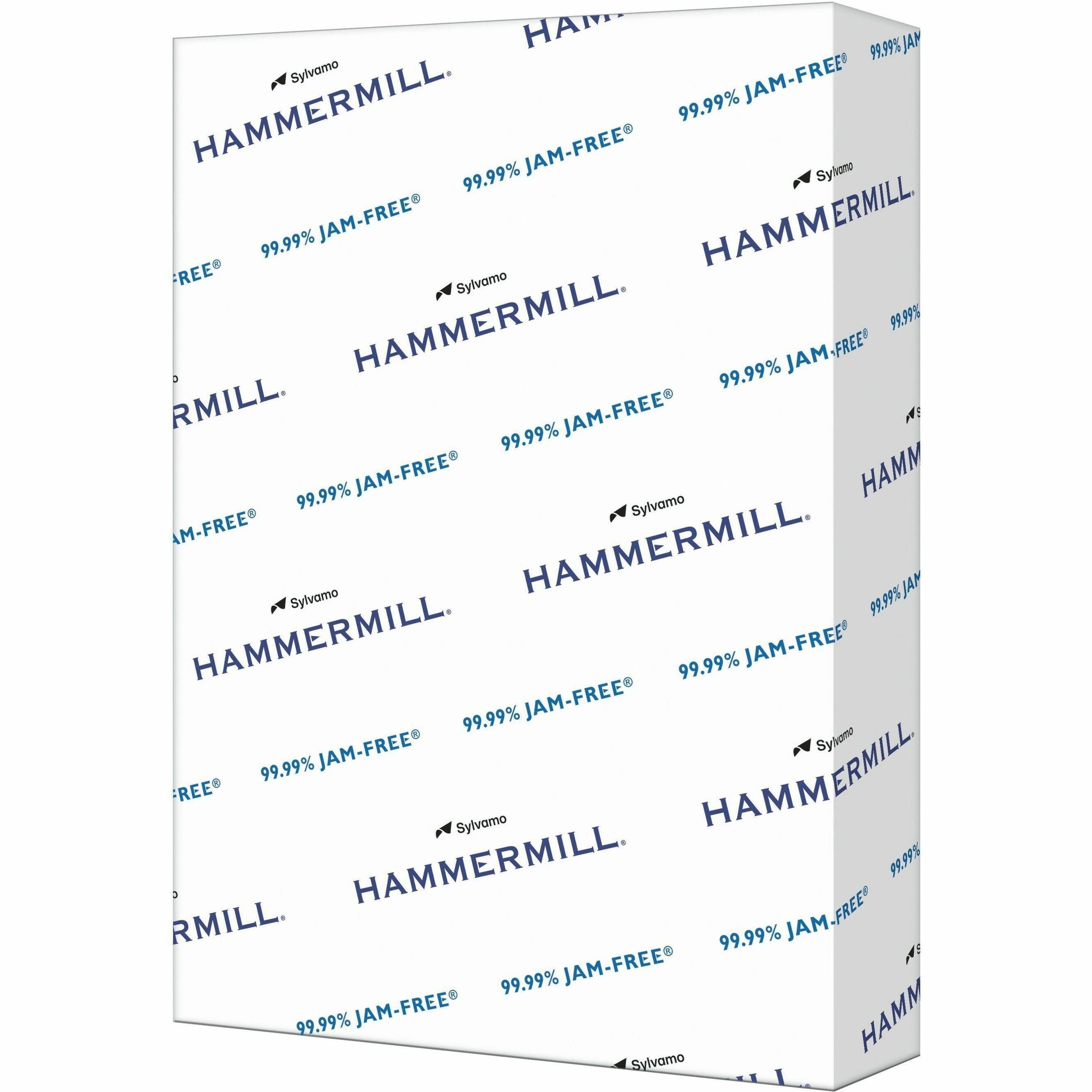 Hammermill Copy Plus Copy & Multipurpose Paper - White - 92 Brightness - A4 - 8 17/64" x 11 11/16" - 20 lb Basis Weight - 75 g/m&#178; Grammage - Sustainable Forestry Initiative (SFI) - Jam-free, Acid-free - White - 500 / Ream
