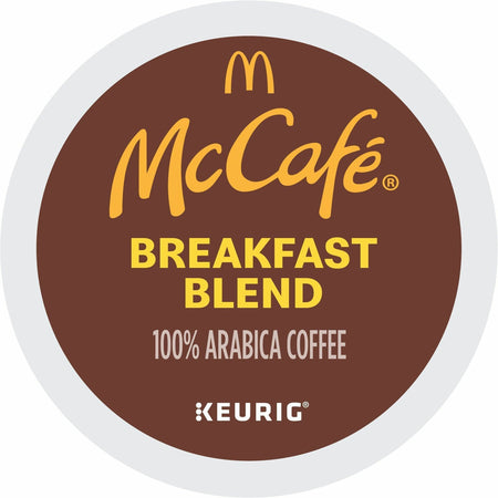 McCaf&eacute;® K-Cup Breakfast Blend Coffee - Compatible with Keurig Brewer - Light - K-Cup - 24 / Box