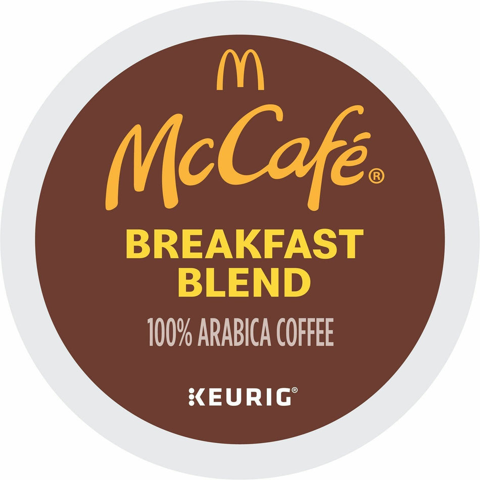 McCaf&eacute;® K-Cup Breakfast Blend Coffee - Compatible with Keurig Brewer - Light - K-Cup - 24 / Box