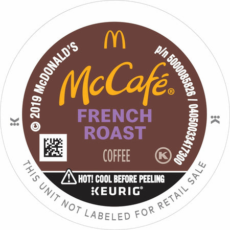 McCaf&eacute;® K-Cup French Roast Coffee - Compatible with Keurig Brewer - Dark/Bold - K-Cup - 24 / Box