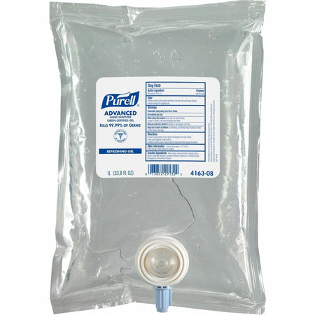 PURELL® Hand Sanitizer Gel - Fragrance-free Scent - 1.06 quart - Kill Germs - Hand, Skin - Clear - Dye-free, Fragrance-free, Unscented, Bio-based - 1 Each