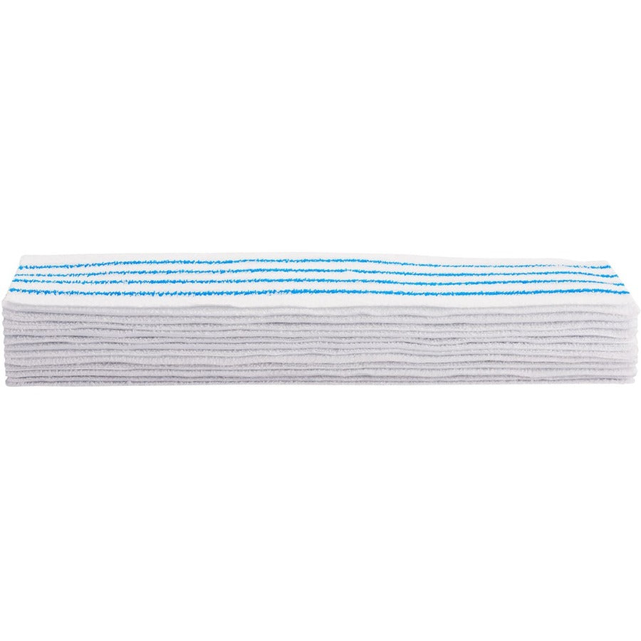 Rubbermaid Commercial HYGEN Disposable Microfiber Pads - 19" Width x 4.8" Depth - MicroFiber, Polyester - 50.0 Per Pack - 3 / Carton