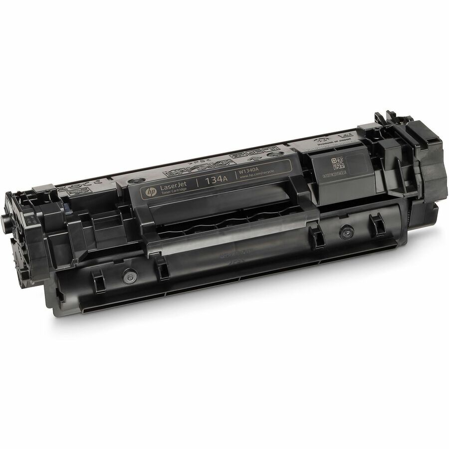 HP 134A Original Laser Toner Cartridge - Black - 1 Each - Right