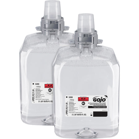 Gojo® FMX-20 E2 Foam Handwash Refill - Light Floral Scent - 2.11 Quart - Oil Soil Grease Remover - Hand Soaps/Cleaners