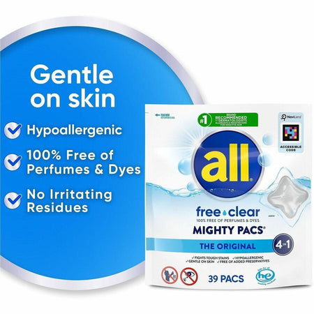 all All Free Clear Mightypacs Laundry Pods - Alternate-Image5
