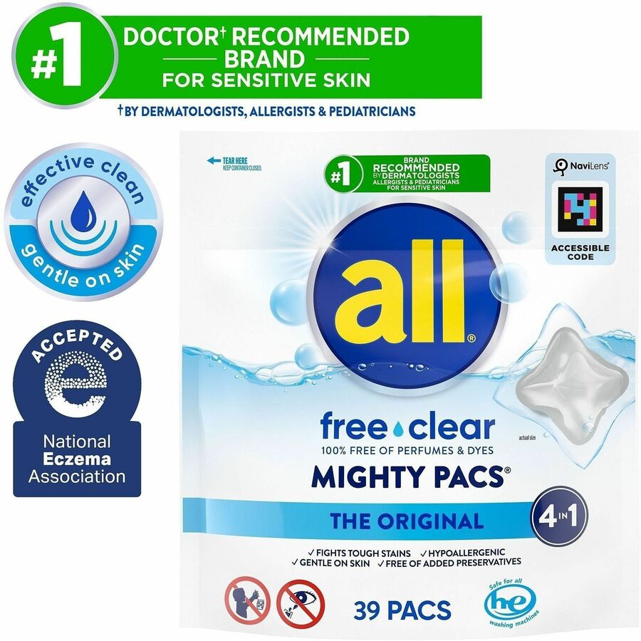 all All Free Clear Mightypacs Laundry Pods - Alternate-Image3