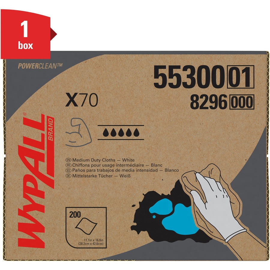 Wypall Power Clean X70 Medium Duty Cloths - Alternate-Image6