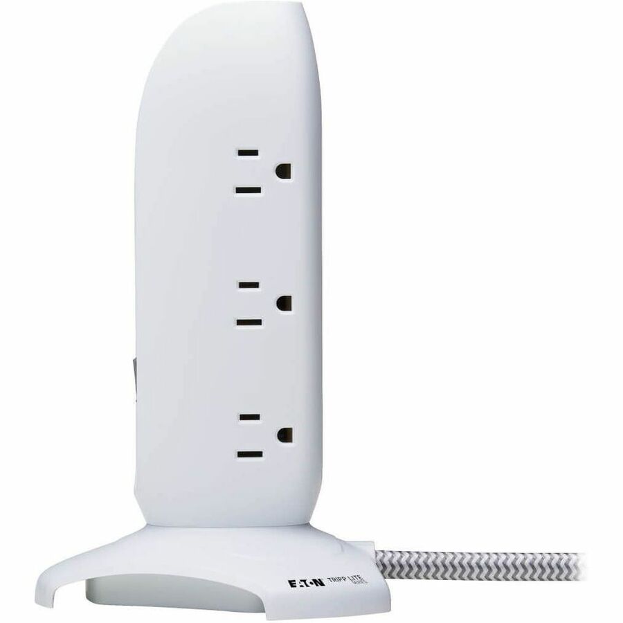 Tripp Lite series TLP66USB 5-Outlet Surge Suppressor/Protector - 5 x NEMA 5-15R, 4 x USB - 1800 VA - 1200 J - 120 V AC Input - 6 ft