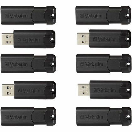 Microban 32GB PinStripe USB 3.2 Flash Drive Business Pack - Reliable Storage Solution - Memory & Drives