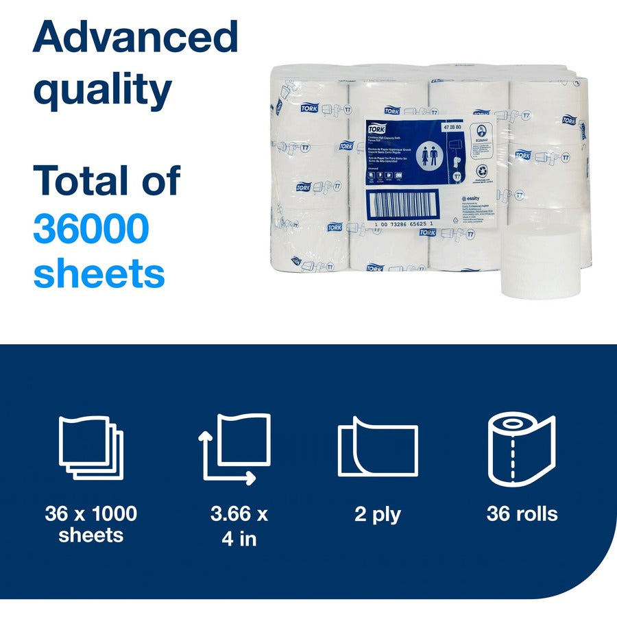 TORK Advanced Coreless High Capacity Bath Tissue - Alternate-Image8