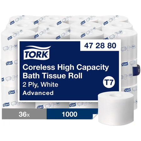 TORK Advanced Coreless High Capacity Bath Tissue - 2000