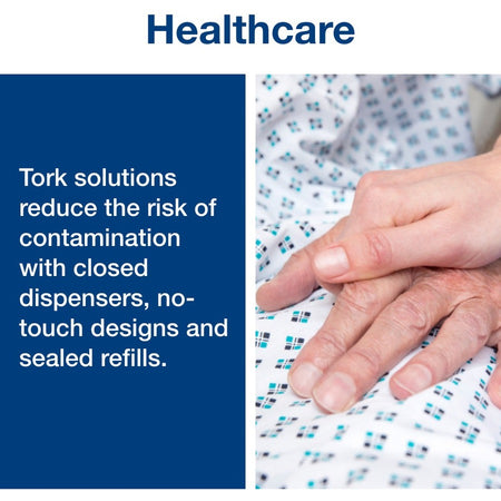 TORK Mini Continuous Hand Towel Dispenser Black - Alternate-Image2