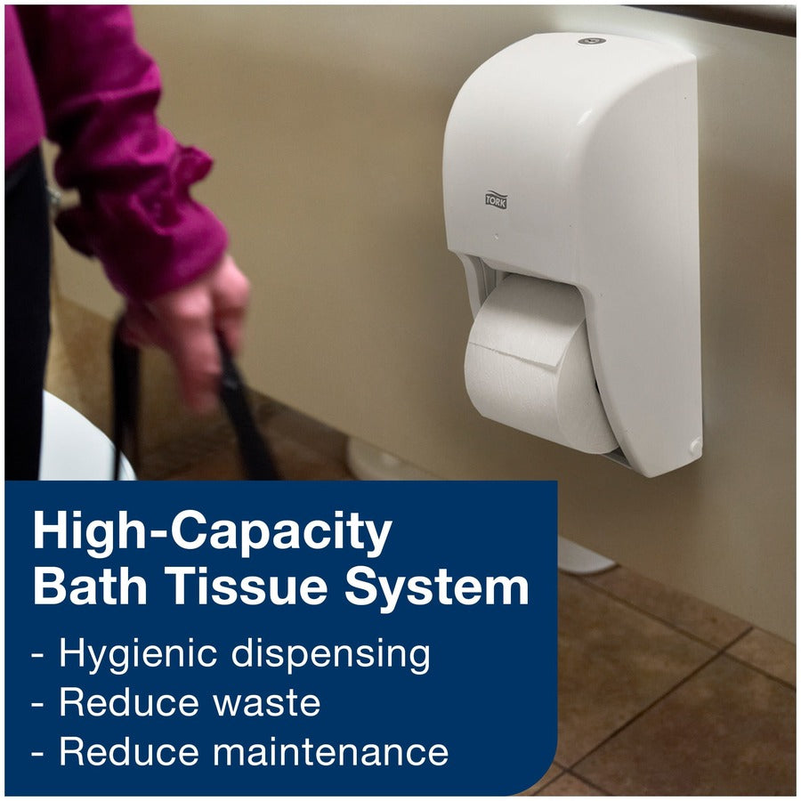 TORK High-Capacity Toilet Paper Roll White T26 - Alternate-Image2