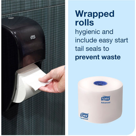 TORK High-Capacity Toilet Paper Roll White T26 - Alternate-Image3