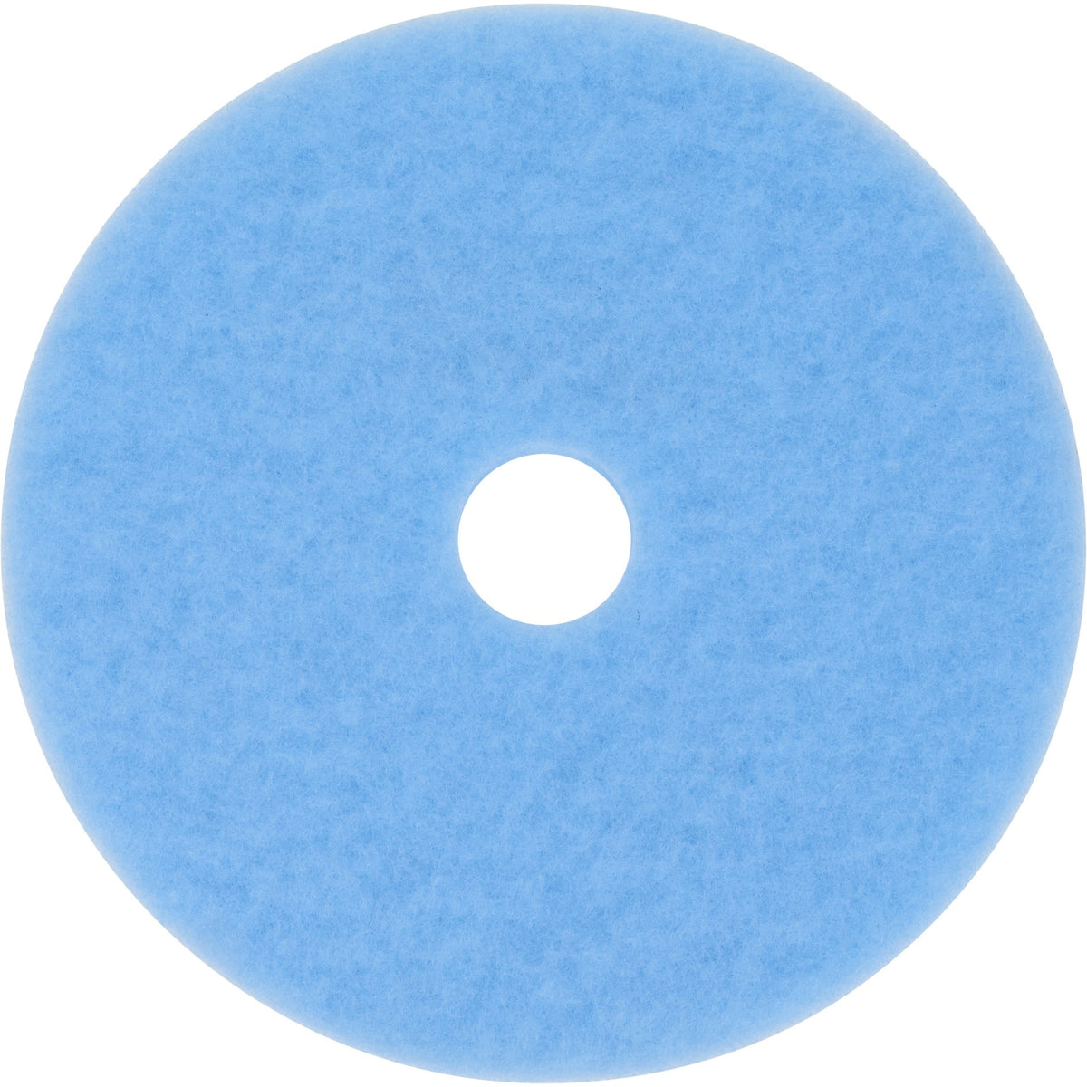 3M Sky Blue Hi-Performance Burnish Pad 3050 - Round20" Diameter x 1" Thickness - Burnishing - Linoleum, Sheet Vinyl, Vinyl Composition Tile (VCT) Floor - 1500 rpm to 3000 rpm Speed Supported - Durable - Polyester Fiber - Sky Blue - 5 / Carton